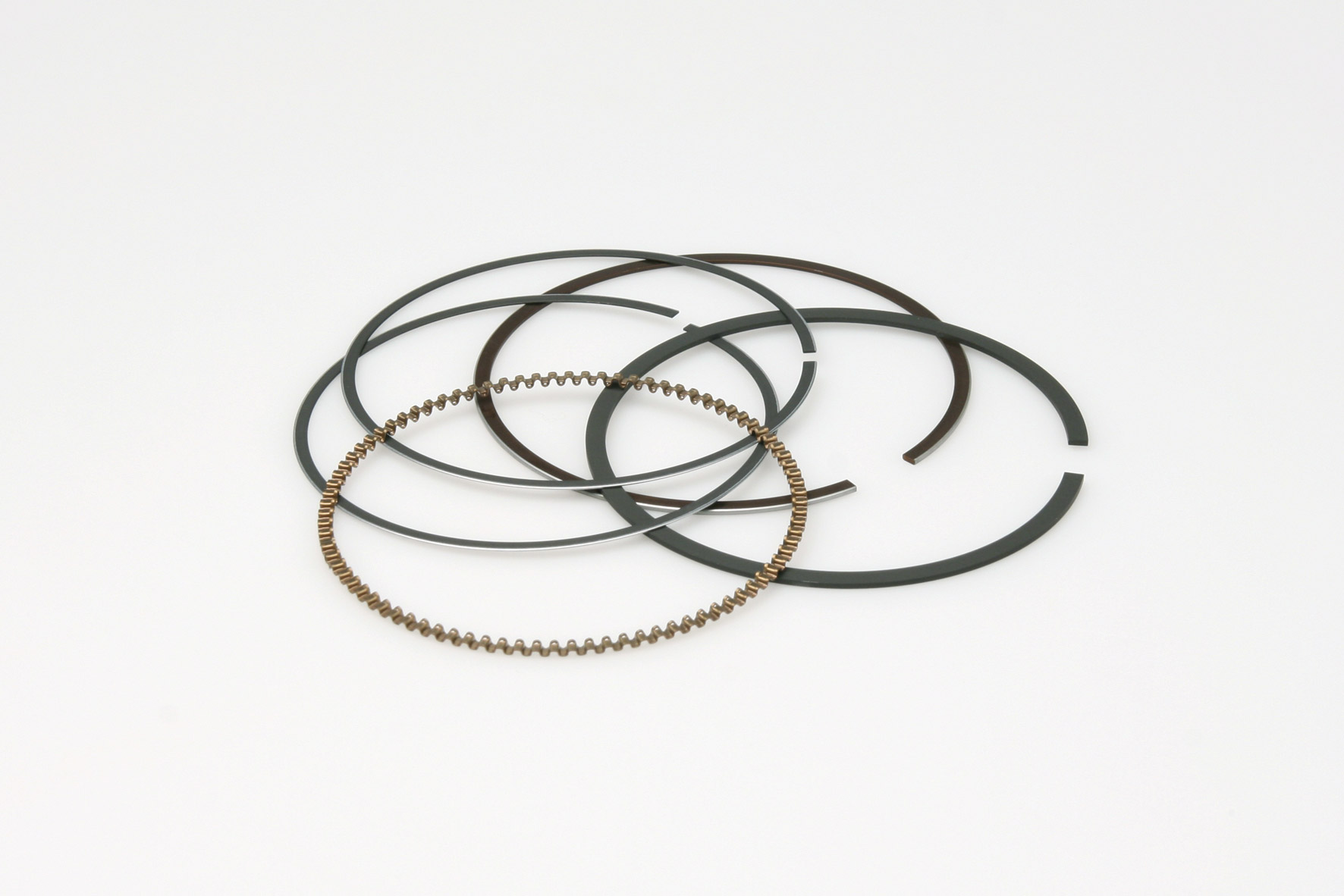 Malossi Piston ring set 4T D.74